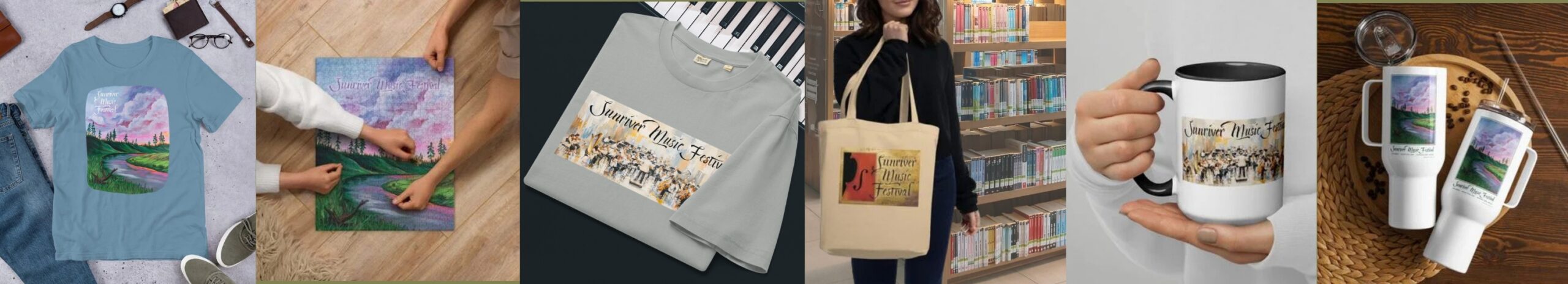 merch collage